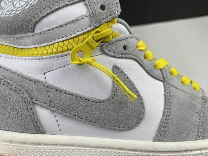 Rep High Jordan Switch Light 1 Air Smoke CW6576-100 0822
